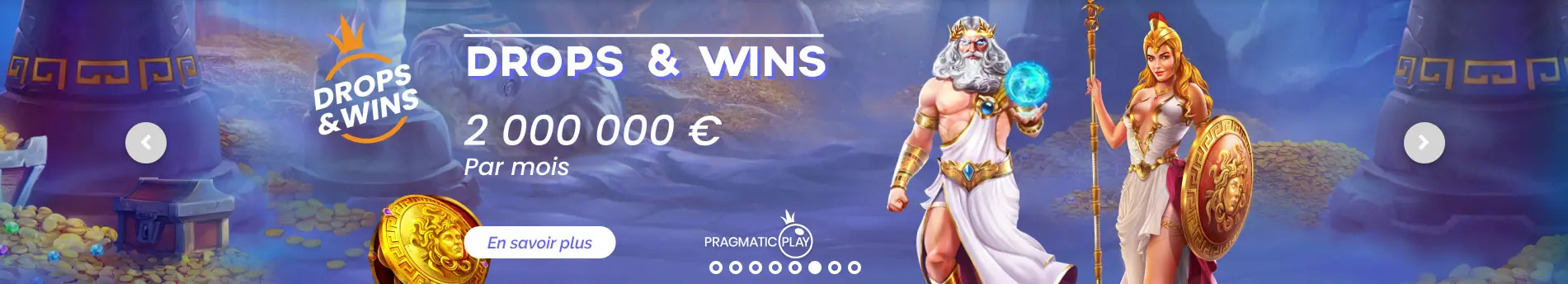 Drop and Wins CRESUS CASINO