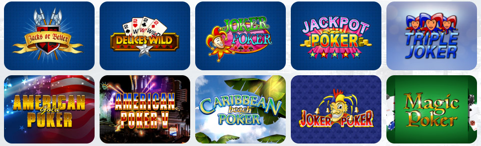 Video Poker CRESUS CASINO